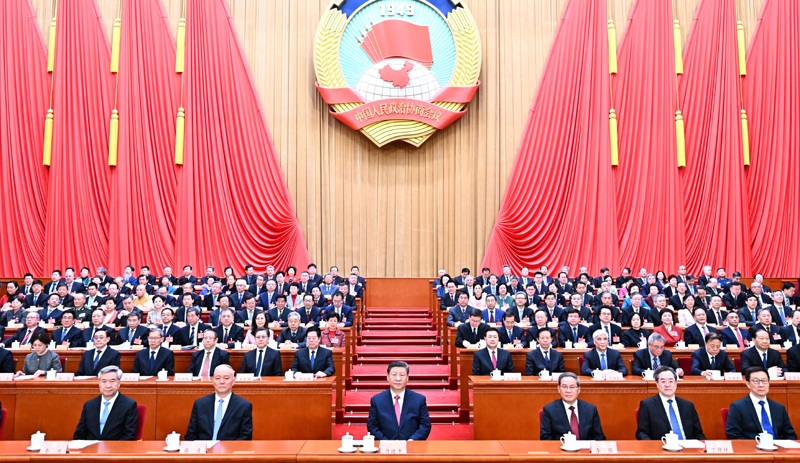全国政协十四届三次会议闭幕 习近平等出席